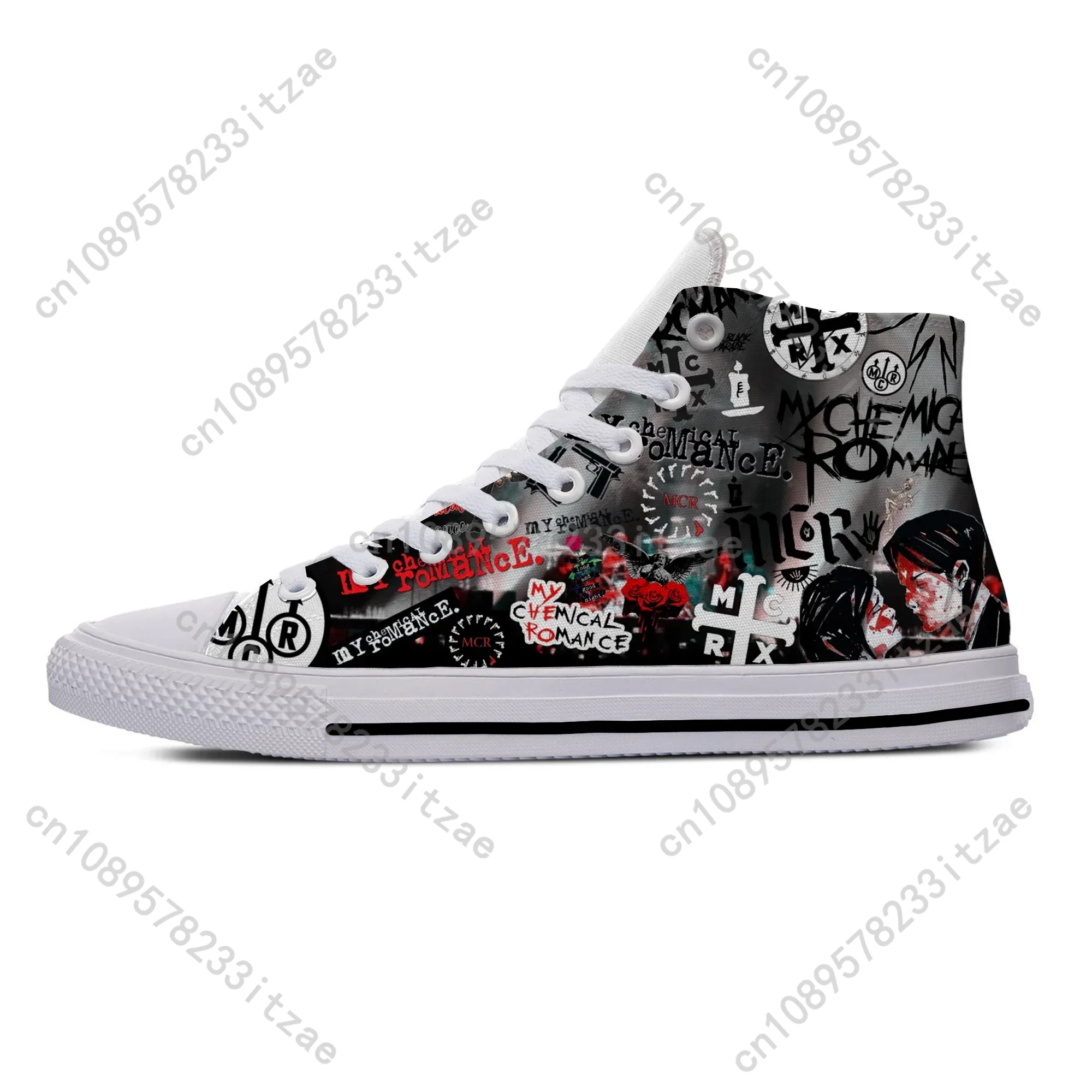 Canvas Sneaker High - Sıcak Yaz My Chemical Romance MCR