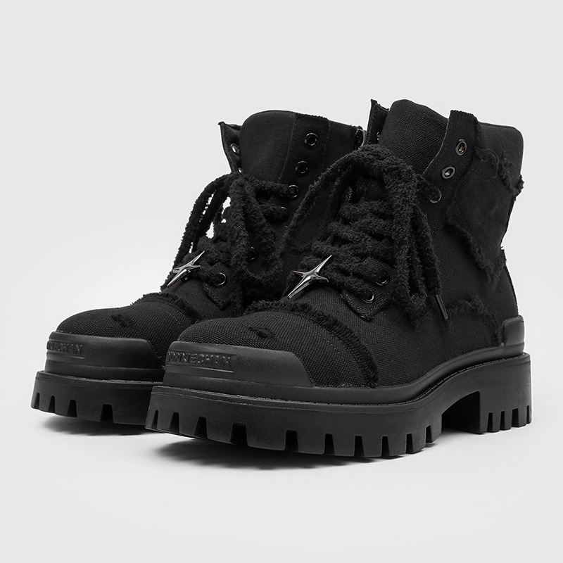 Men'S Shoes Timberland - Erkek Yüksek Bilekli Platform Botlar Kalın