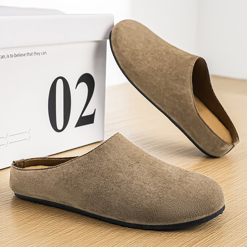 Men Shoes Loafers - Erkek Yeni Slip-On Mules Kapalı Toe