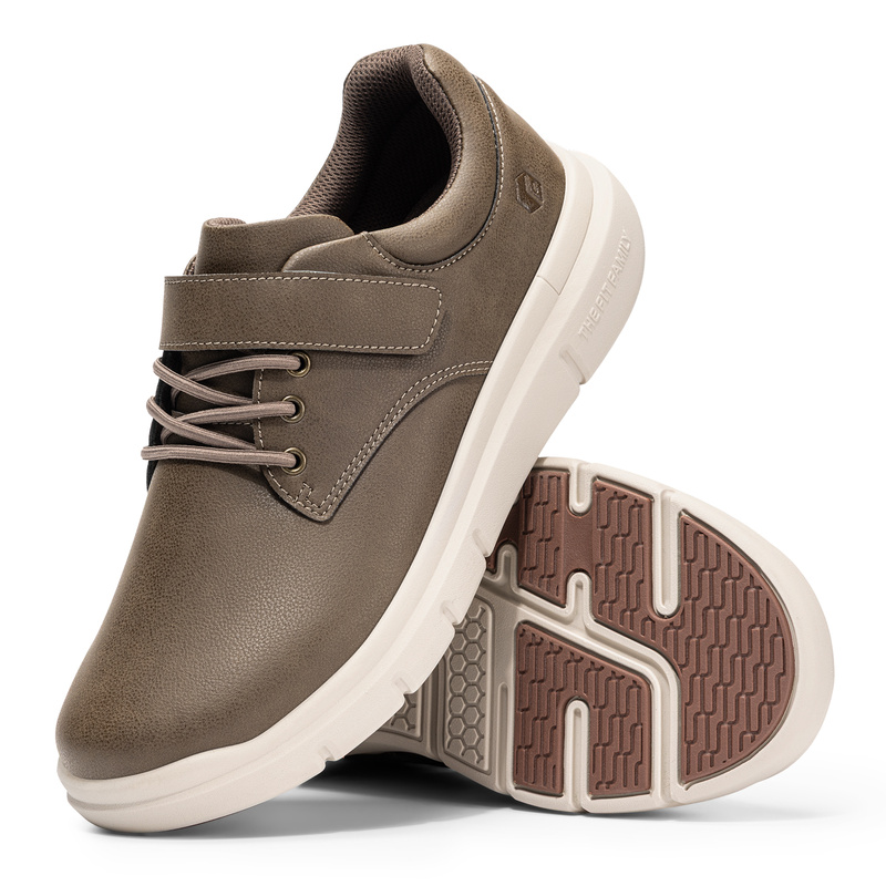 Men'S Shoes V5 Rnr - FitVille Erkek Deri Oxford Geniş Kalıp