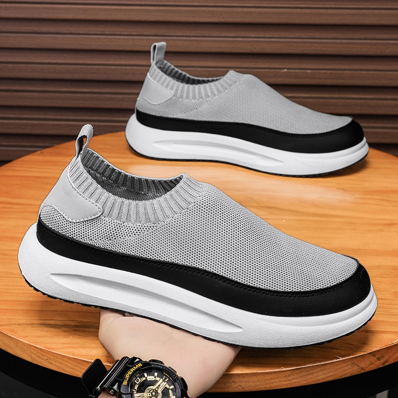 Men Shoes Loafers - 2025 yeni erkek ayakkabıları nefes örgü