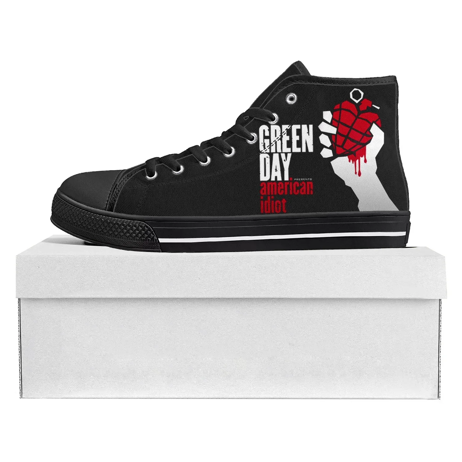 Green Day Pop Rock Grubu Yükse - Canvas Sneaker High incelemesi ve fiyatı