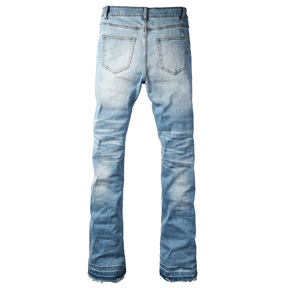 Erkekler Açık Mavi Boot Cut De - Men Shoes Jeans incelemesi ve fiyatı