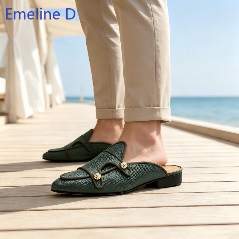 Dokuma Kumaş Sırtı Açık Loafer - Men Shoes Loafers incelemesi ve fiyatı