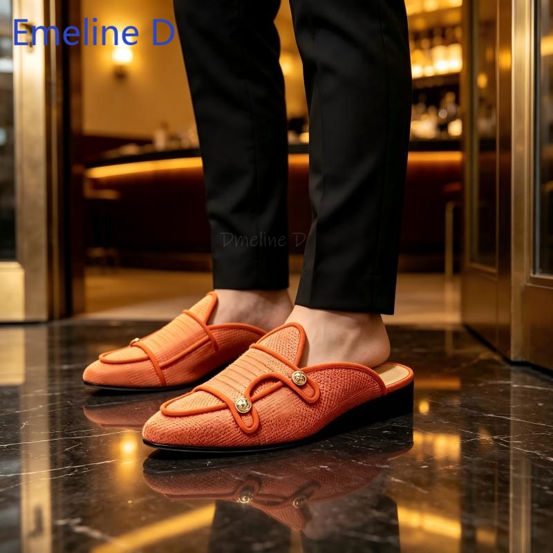 Dokuma Kumaş Sırtı Açık Loafer - Men Shoes Loafers incelemesi ve fiyatı