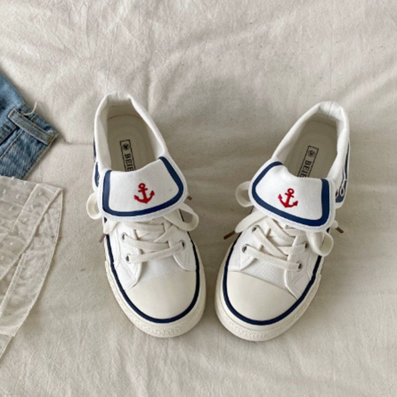 Kadınlar için Lacivert Tarzda, - Canvas Sneaker High incelemesi ve fiyatı
