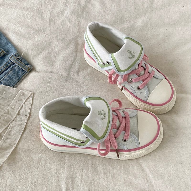 Kadınlar için Lacivert Tarzda, - Canvas Sneaker High incelemesi ve fiyatı