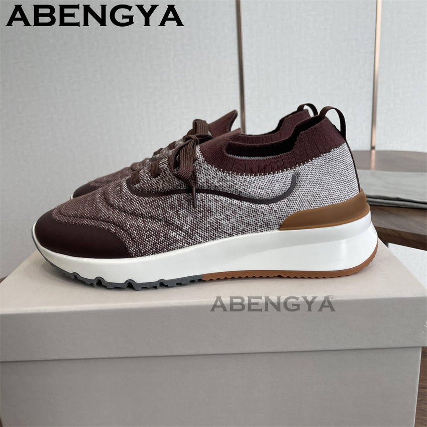 Erkekler yeni çok renkli örme  - Men Shoes Loafers incelemesi ve fiyatı