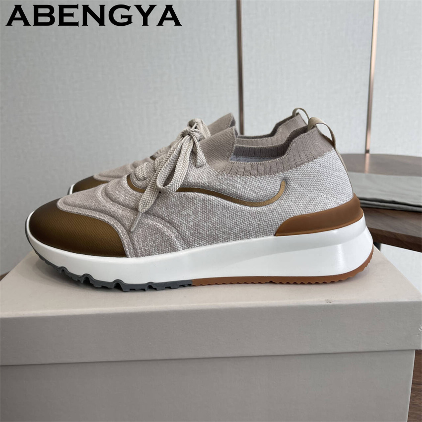 Erkekler yeni çok renkli örme  - Men Shoes Loafers incelemesi ve fiyatı